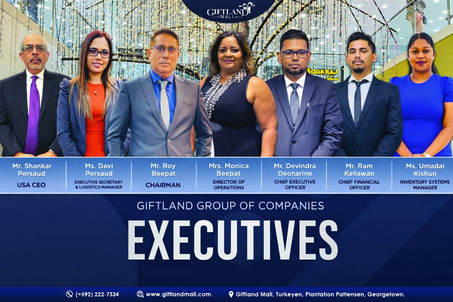Giftland Executive Team